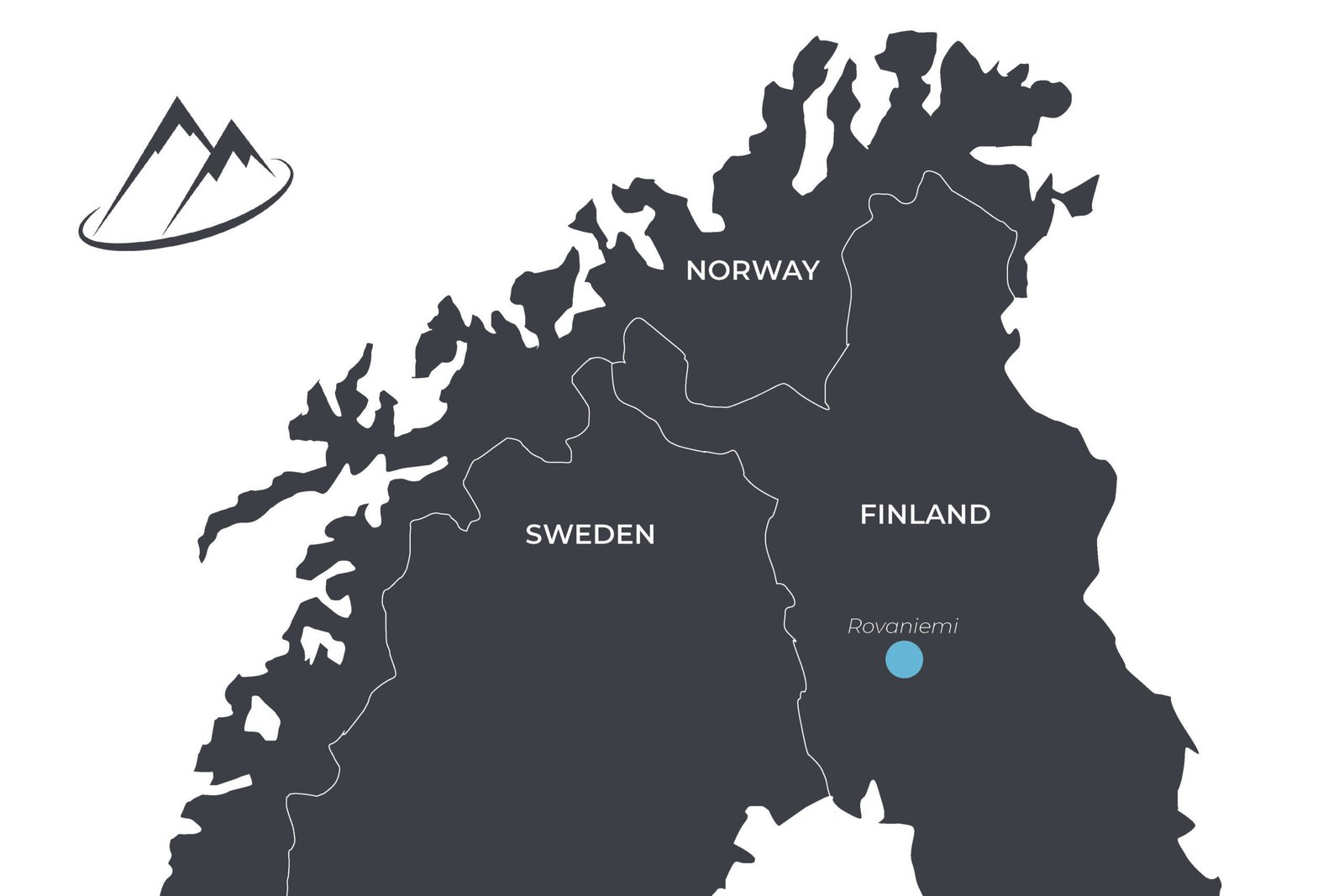 Route Rovaniemi Tromso