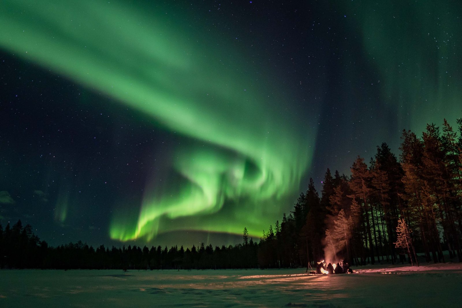 northern lights tour from rovaniemi