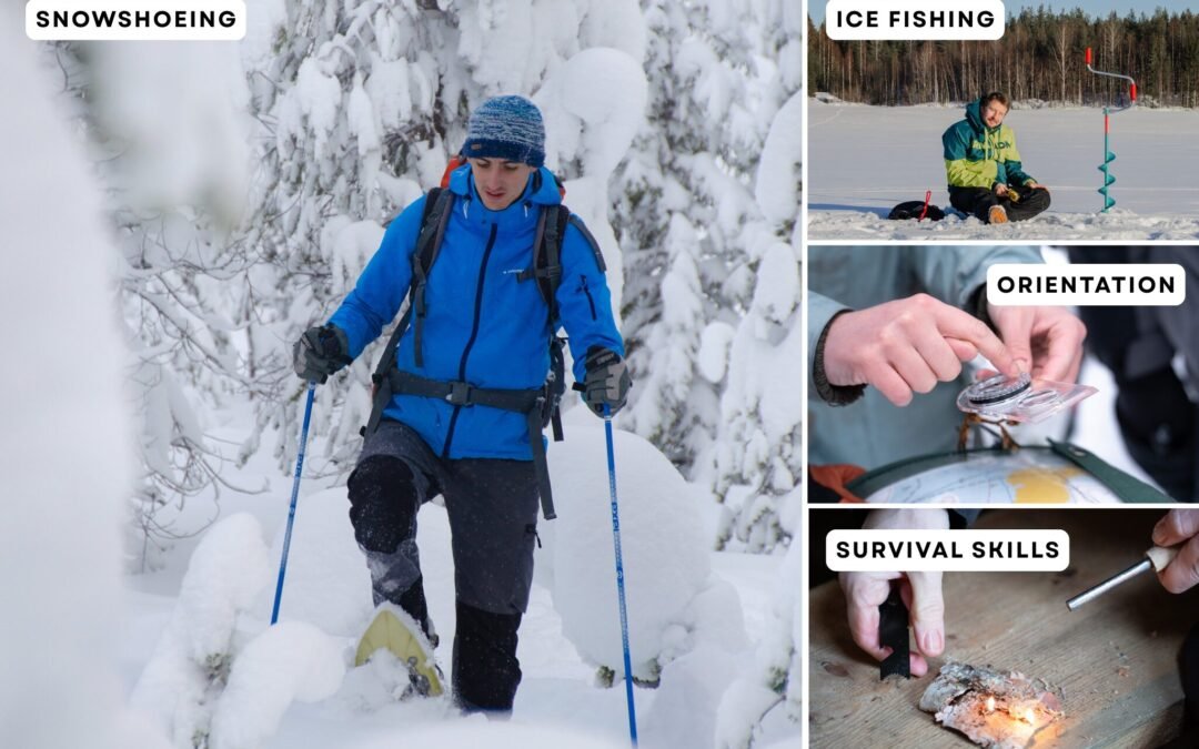 Full Arctic Adventure (Snowshoeing, Ice Fishing, Fire & Survival)
