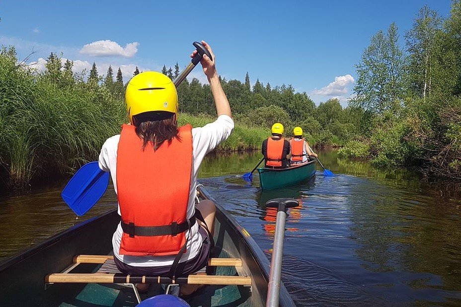 Canoe Trip down the Pyhäjoki River (13km)