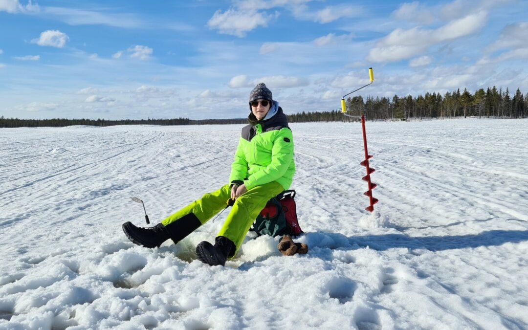 Snowmobile & Ice Fishing Adventure in Levi
