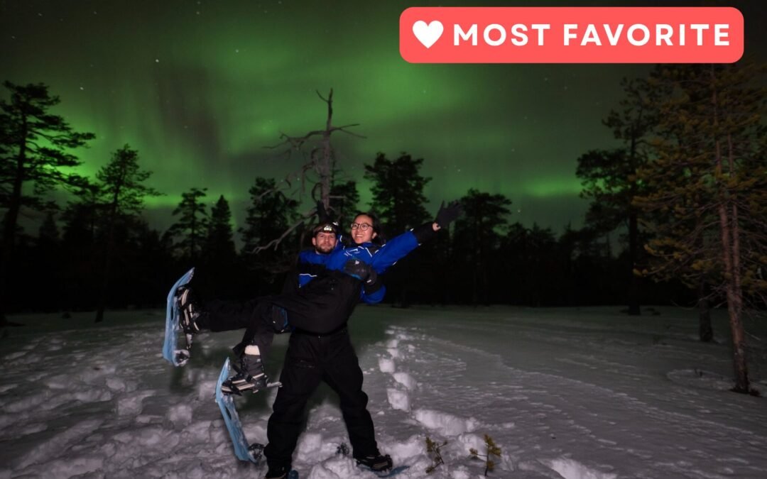 Snowshoeing Adventure by Night  (Aurora Borealis Tour)