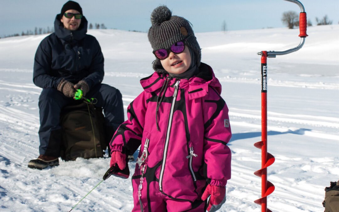 Ice Fishing & Steaming Hot Drinks