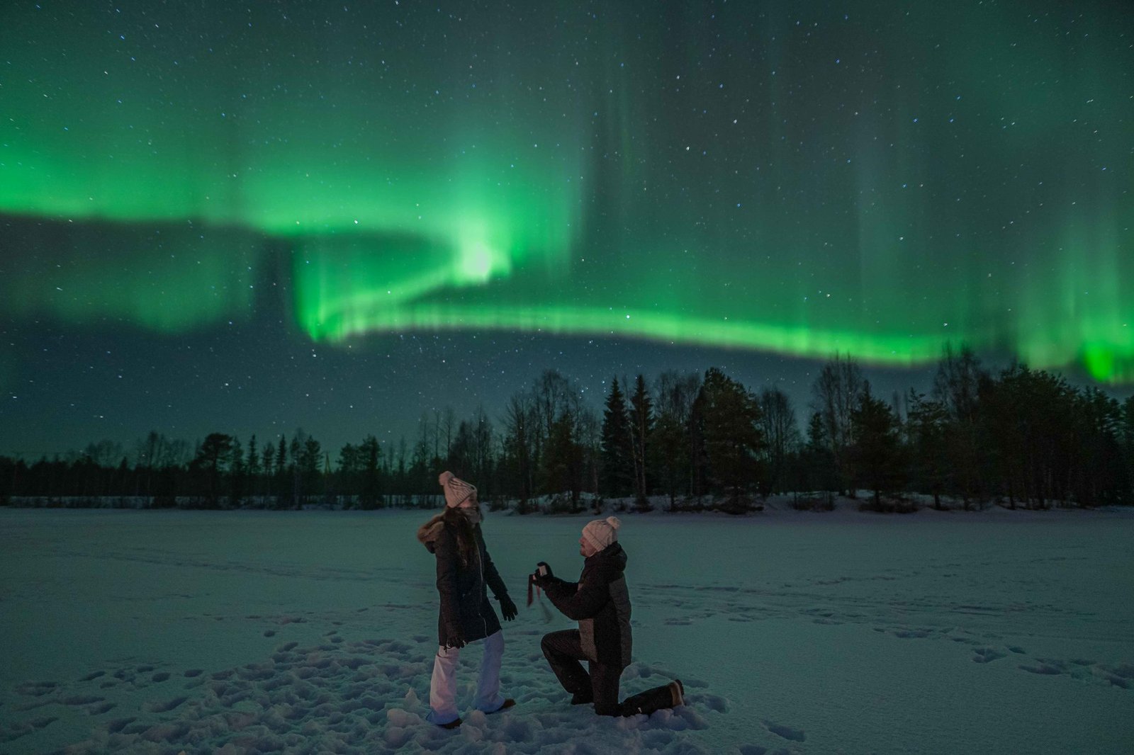 Northern Lights Aurora Borealis Rovaniemi