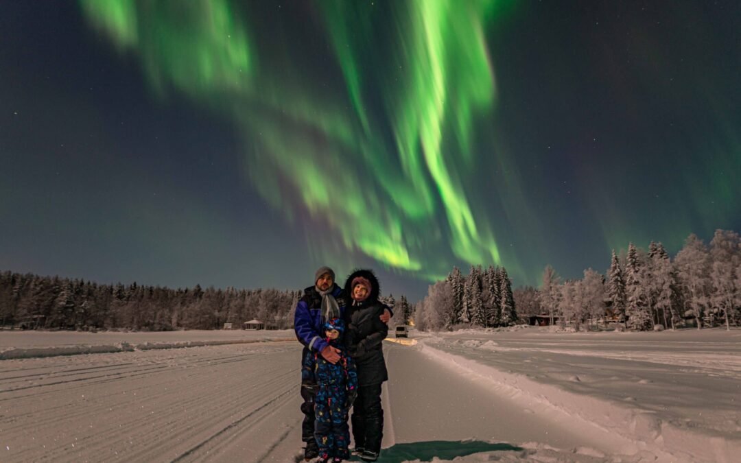 Chasse aux Aurores Boréales Spéciale Famille & Enfants