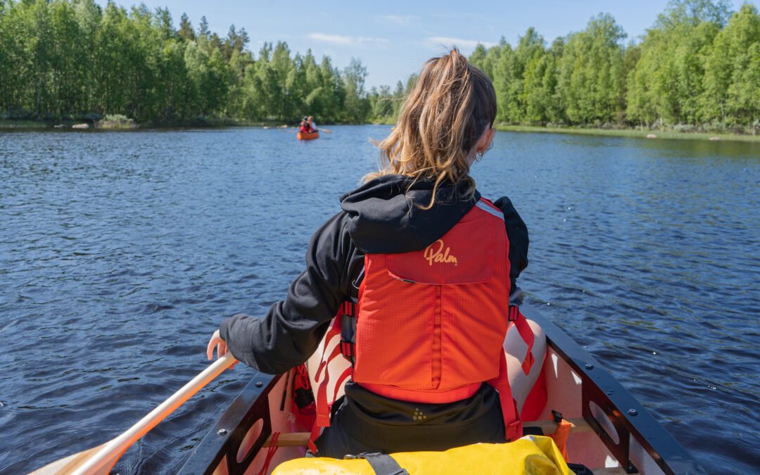 Balade en Canoë en Laponie