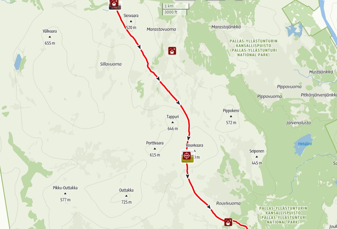 The third part of the Hetta-Pallas independent hike from Rovaniemi