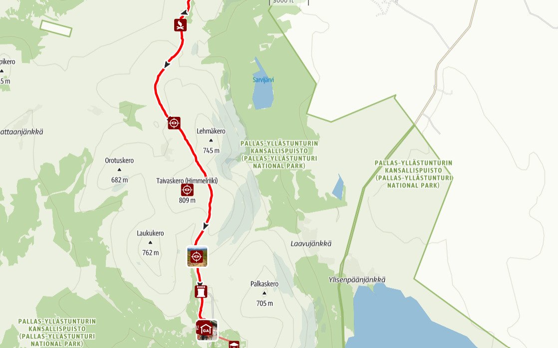 The sixth part of the Hetta-Pallas independent hike from Rovaniemi