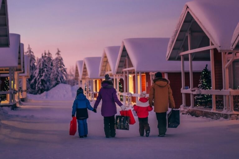 Santa Claus Holiday Village
