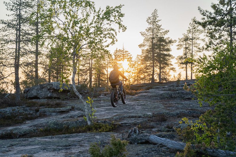 e-fatbike circuit Rovaniemi