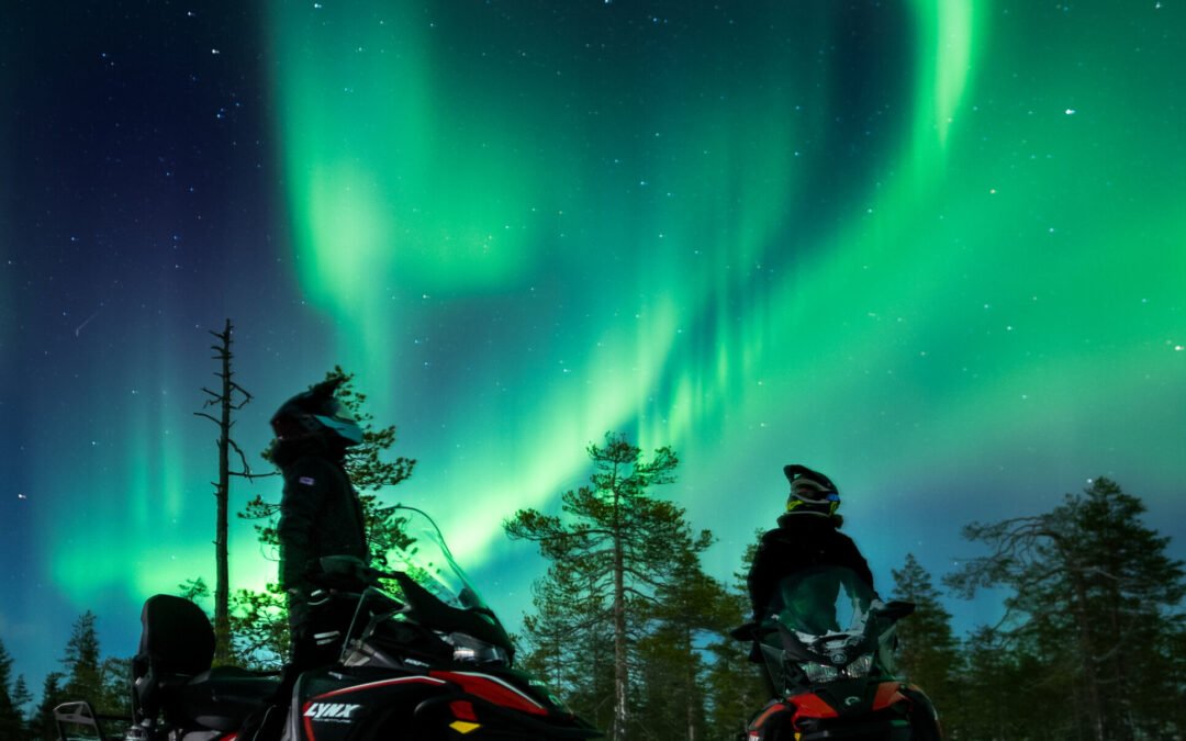 Night-Time Adventure by Snowmobile (Private)