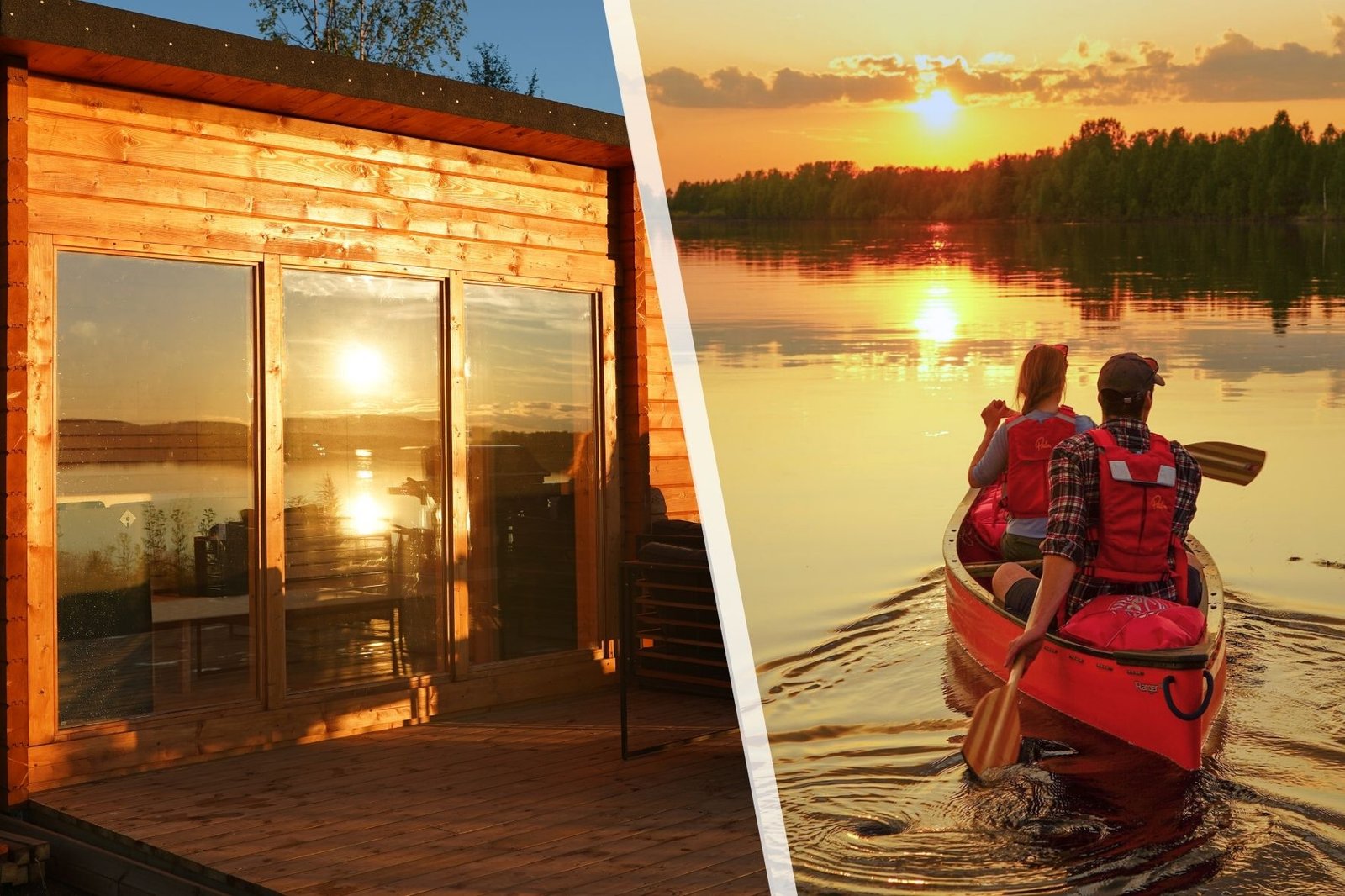Relaxing Canoe Panoramic Sauna