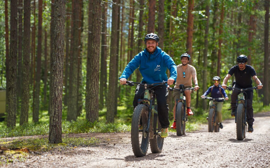 Aventure à vélo électrique en Laponie : de Rovaniemi à Ylläs