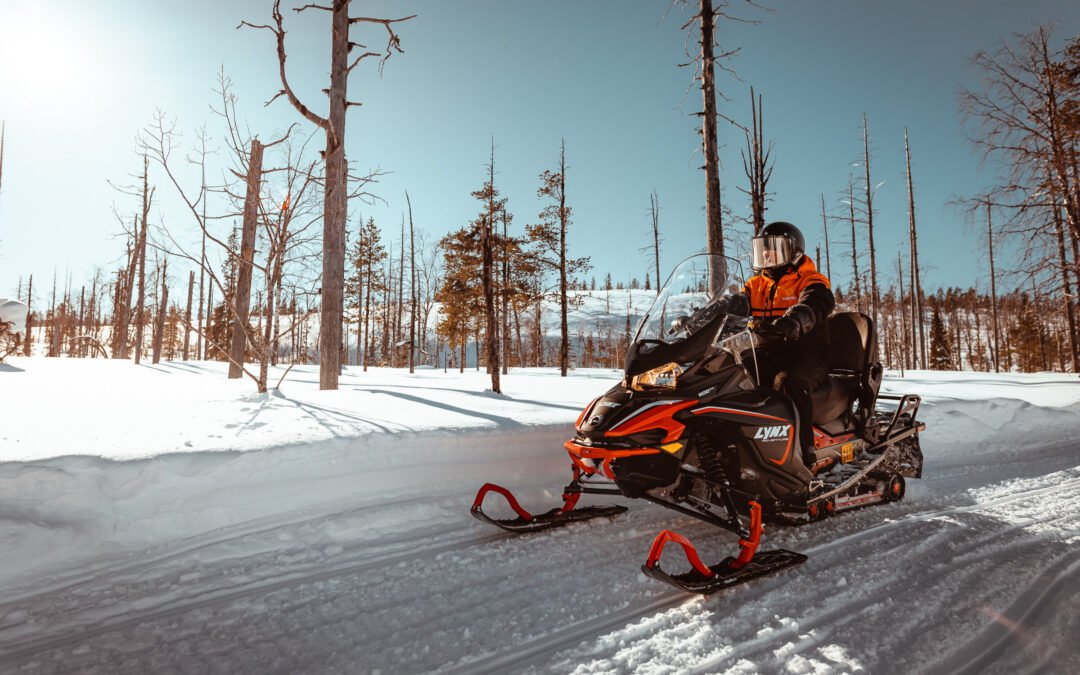 Full Day Adventure with Snowmobiles in Saariselkä