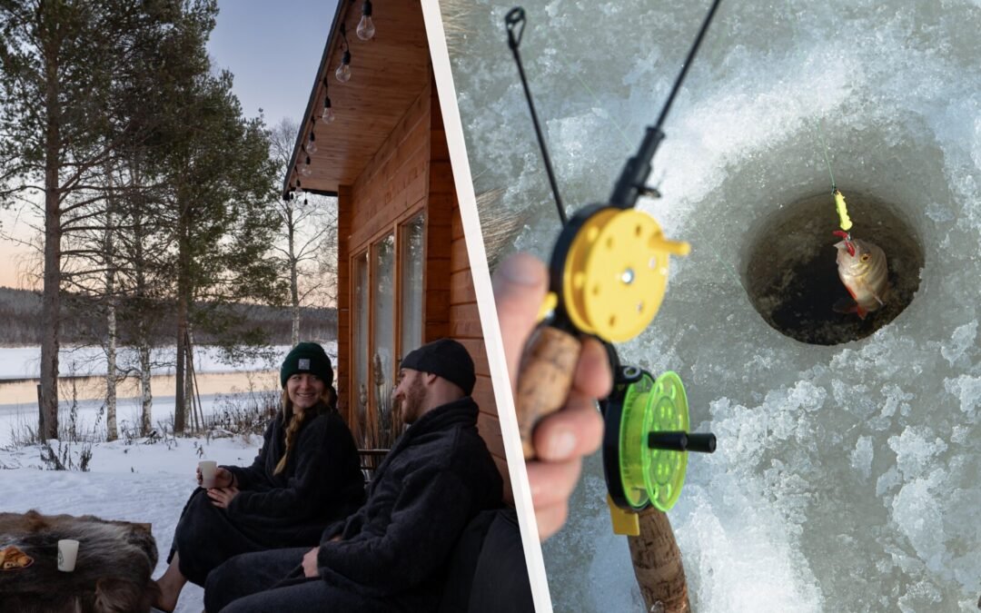 Ice Fishing & Panoramic Sauna Experience (Private)