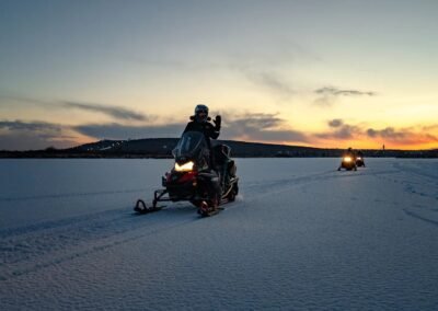 snowmobiling lapland