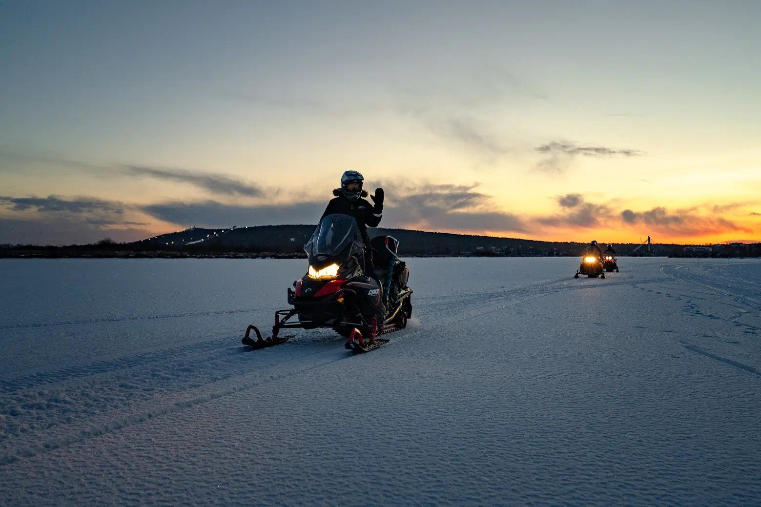 snowmobiling rovaniemi lapland snowmobiling lapland
