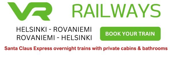 Rovaniemi Helsinki Summer train
