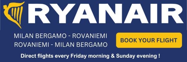 Rovaniemi Milan Ryanair Flight