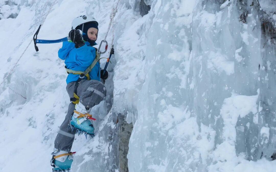 Ice-Climbing Adventure for Kids in Pyhä