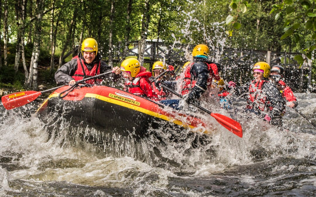 Private river rafting fun for families