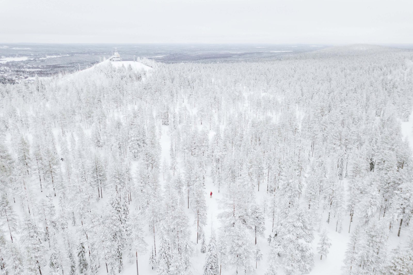 Ounasvaara area in Rovaniemi Lapland Finland Ounasvaara area in Rovaniemi Lapland Finland
