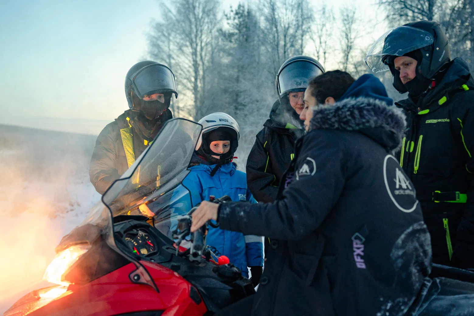 Private Snowmobile Adventures 2hours