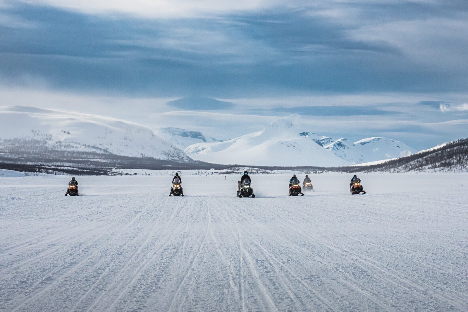 snowmobile one week travel lapland adventure