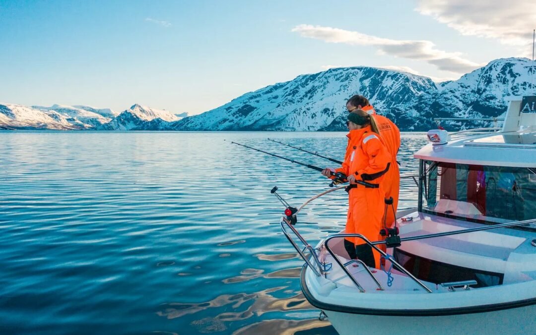 Fishing in Alta Fjord