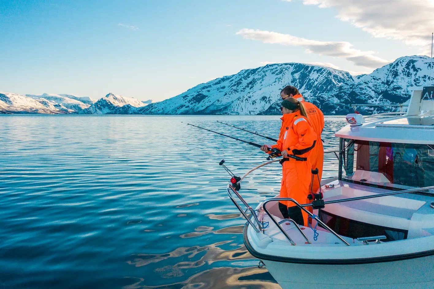 Fishing in Alta Fjord