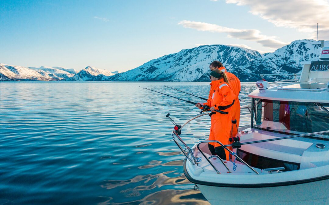 Fishing in Alta Fjord