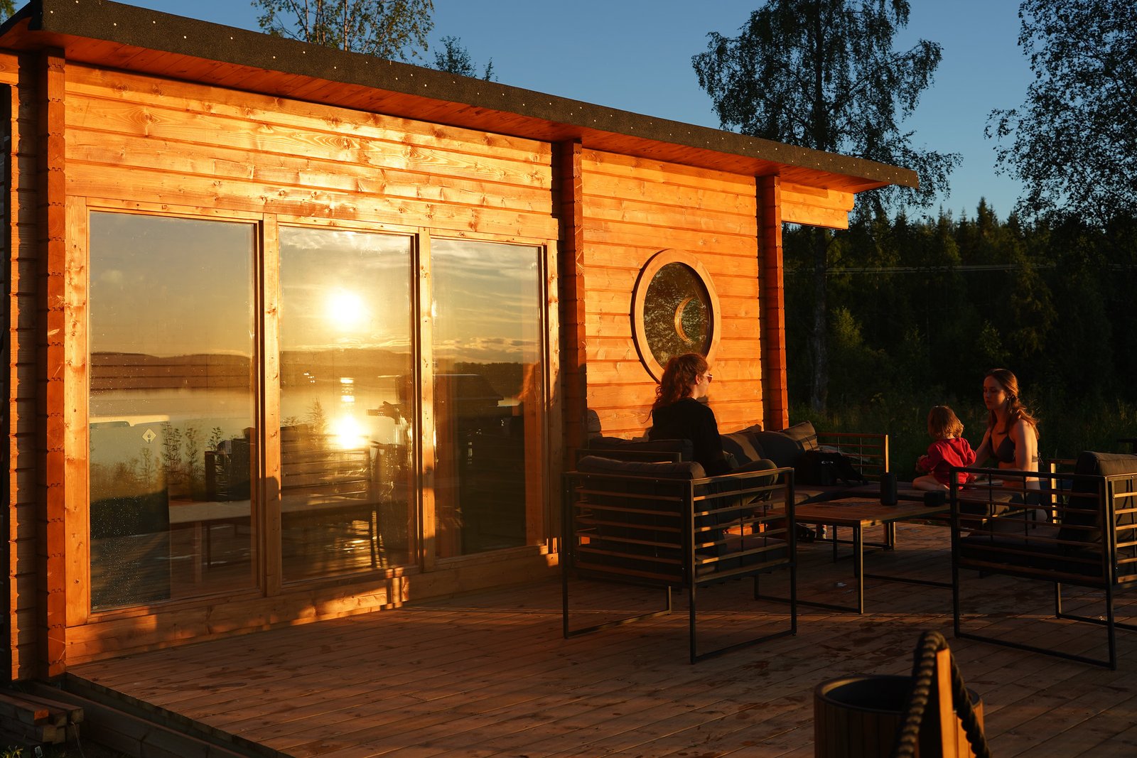 Sauna soleil de minuit