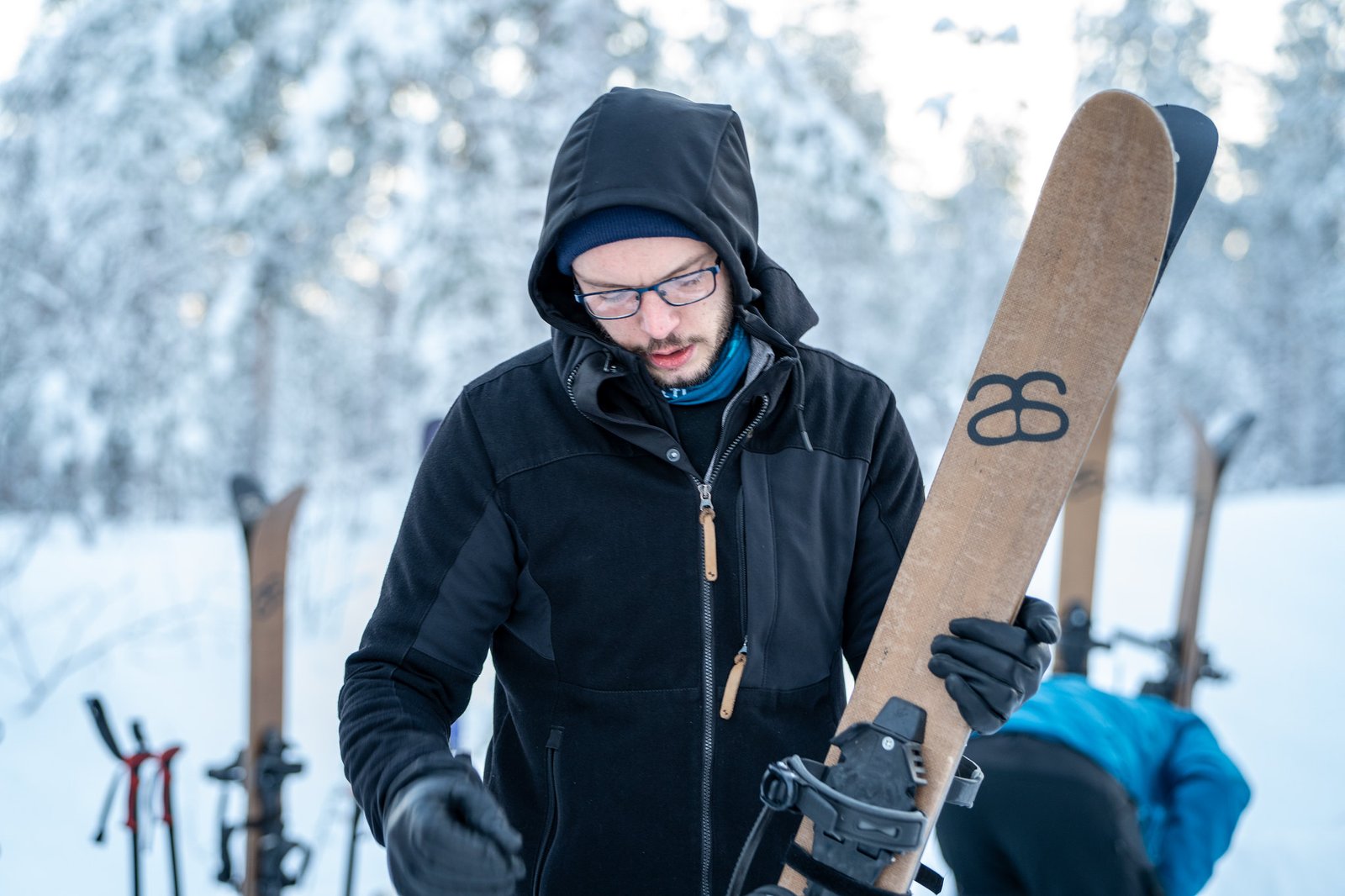 Randonnée ski Laponie