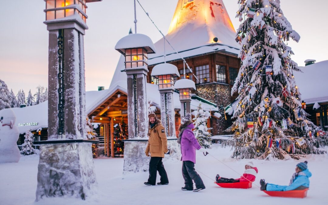 Noël en famille à Rovaniemi en Laponie