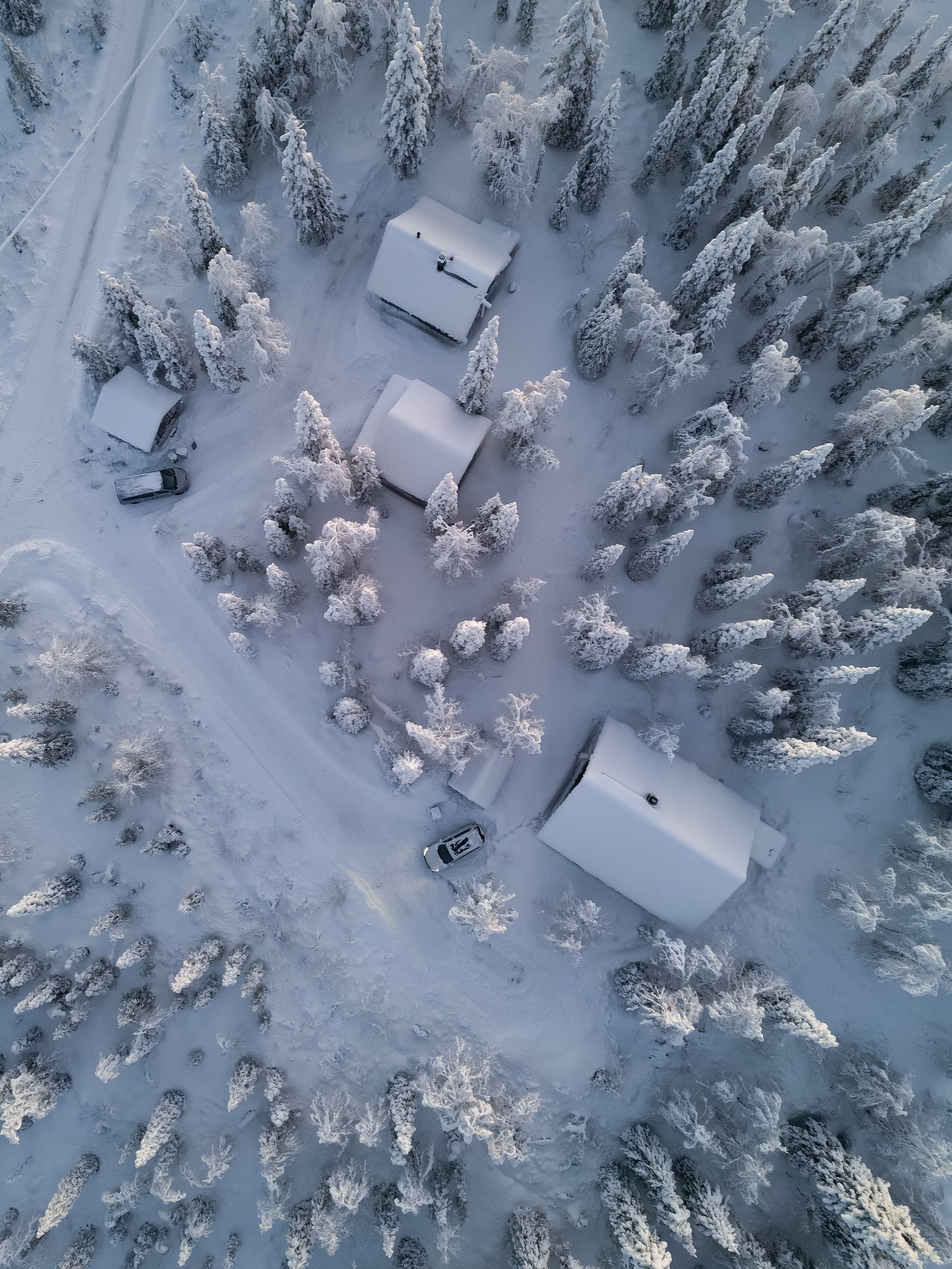 Lainio River Chalets View