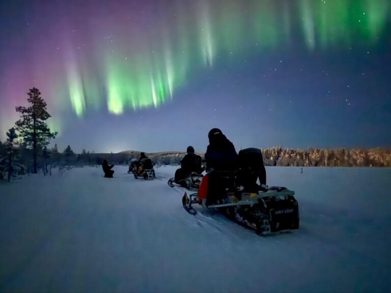 Chasing the Northern Lights by snowmobile — Image 9